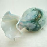Blown opaline vase