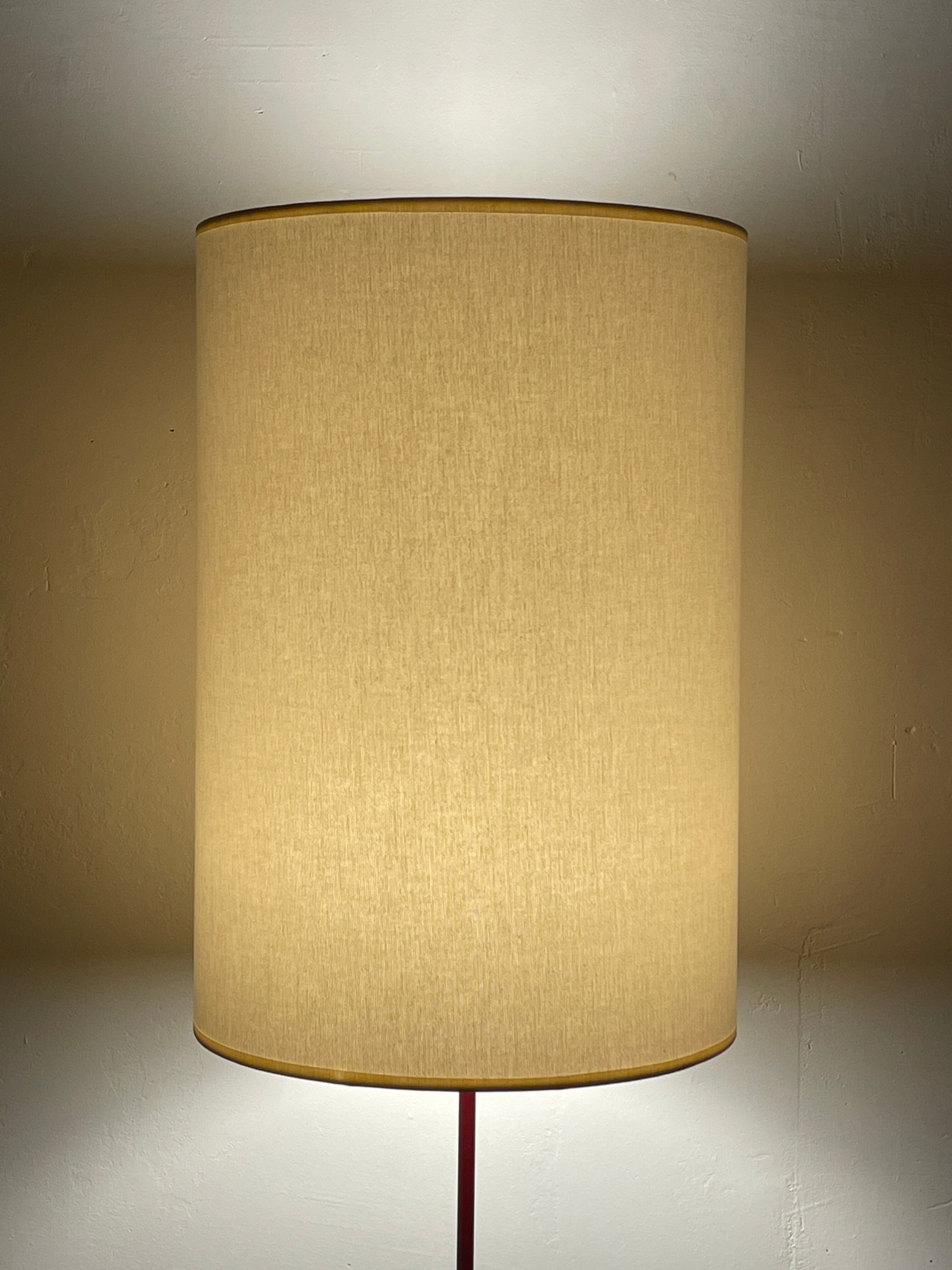 Lampshade with ecru fabric Scandinavian style H37 D25