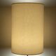 Lampshade with ecru fabric Scandinavian style H37 D25