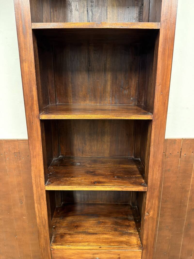 Classic English Teak Books Bookcase