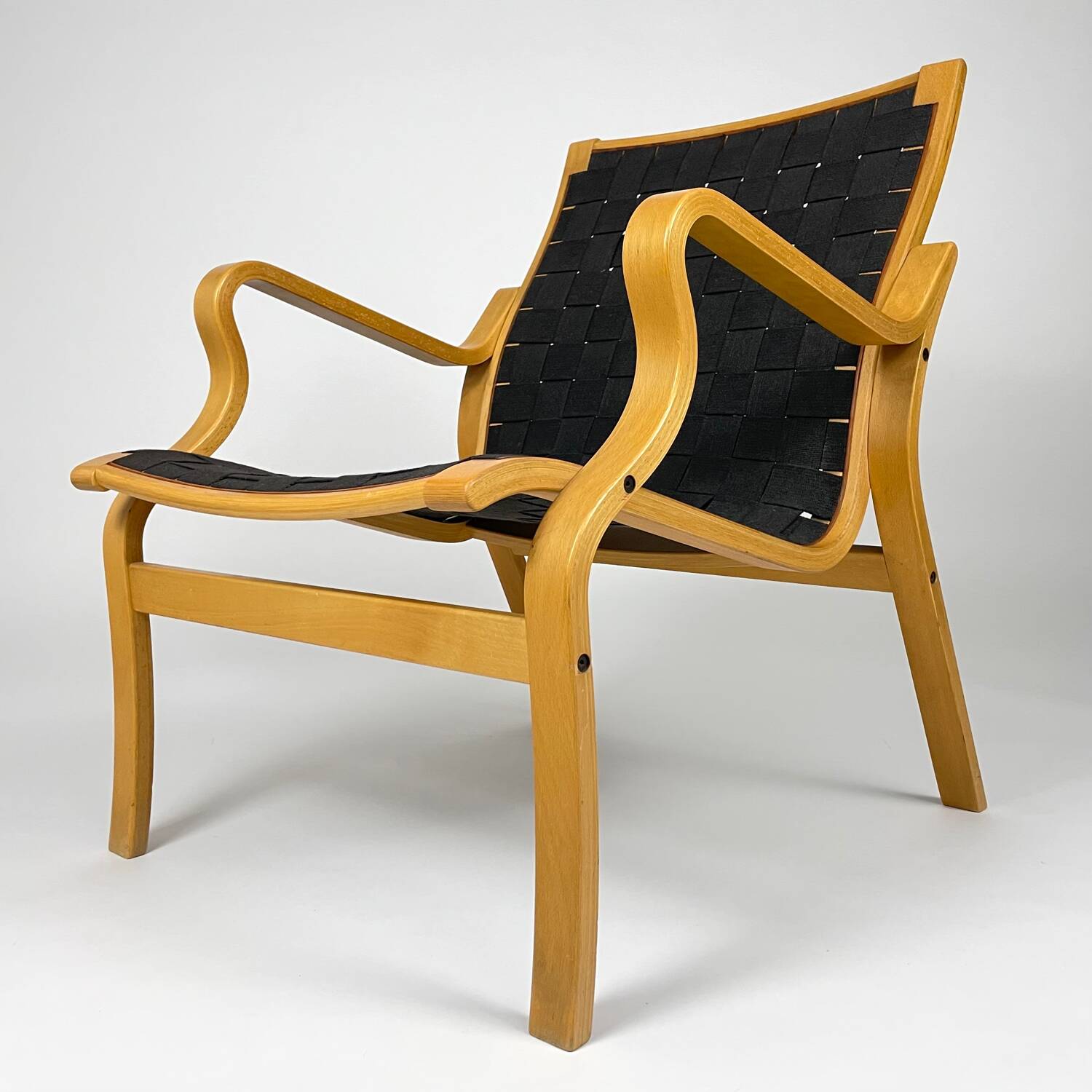 2“Albert” Louge Chairs & 1 Ottoman by Finn Østergaard for Skippers Møbler,