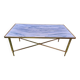 Carrara marble coffee table