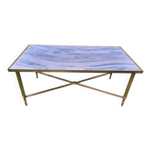 Carrara marble coffee table