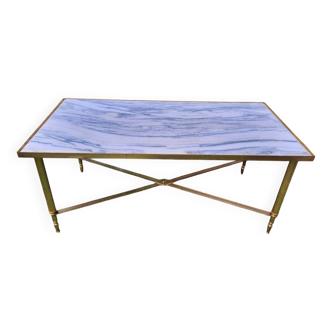 Carrara marble coffee table