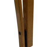 Vintage wooden chair 1980s minimalist design unique