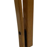 Vintage wooden chair 1980s minimalist design unique
