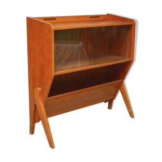 Writing desk console table with feet compass, 1960