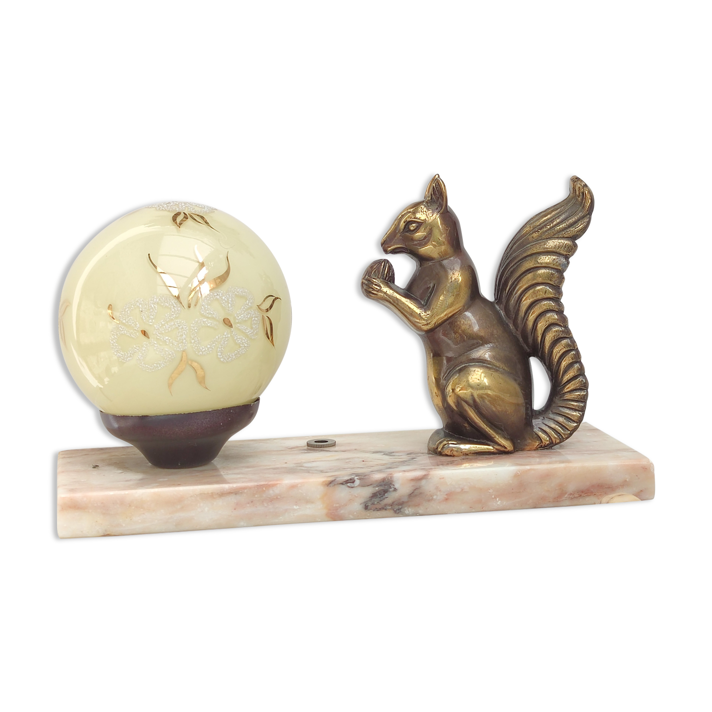 Art Deco Squirrel Night Light