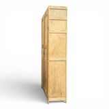 Vintage wooden wardrobe from 1940.