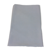 Old white tablecloth square damask cotton