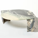 Sicilian marble eye coffee table circa 1970