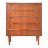 Mid-Century Danish Teak Chest of Drawers, 1960s.