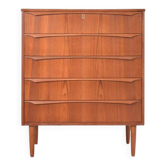 Commode en teck danois des années 1960.