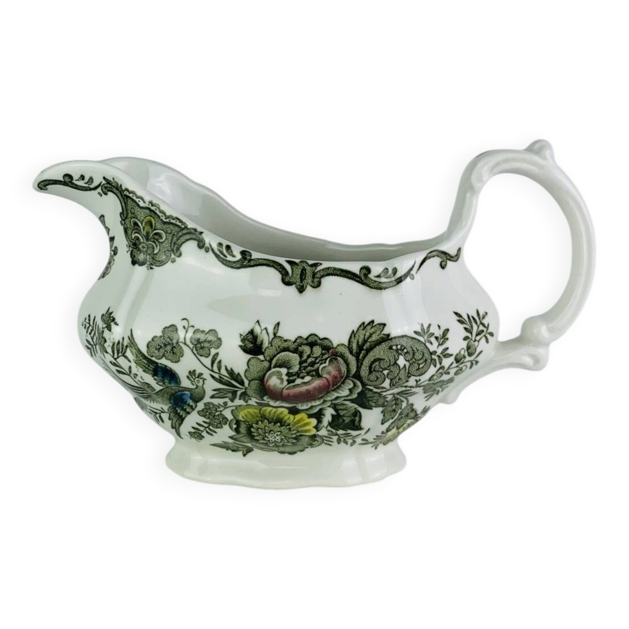 Pot à lait/crème modèle Windsor par Ridgway, faïence anglaise