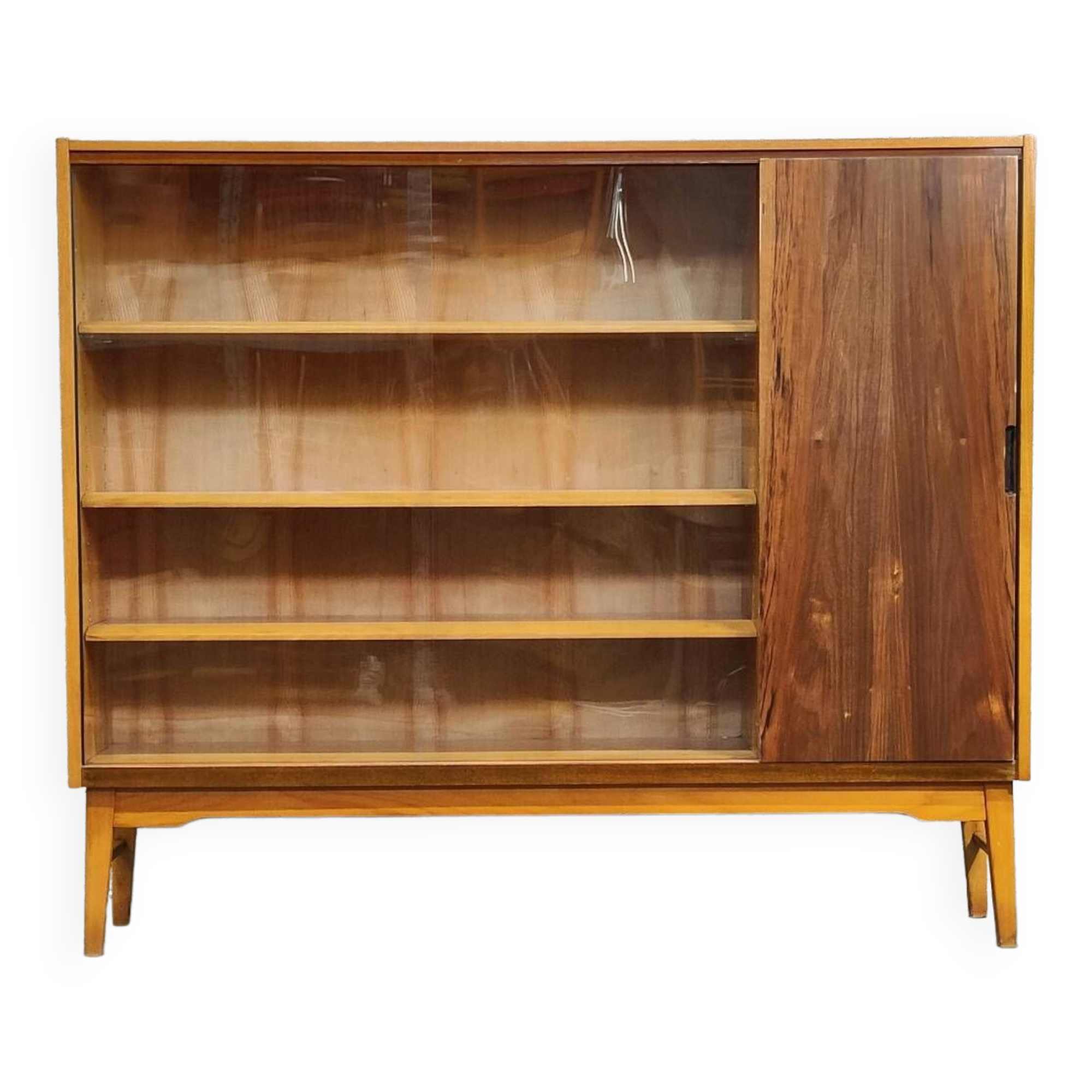 Bibliothèque vitrée Interier Praha Jiri Jiroutek 1960