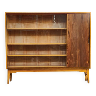 Interier Prague glass bookcase Jiri Jiroutek 1960