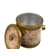 Hollywood regency golden Ice Bucket, France ca. 1970s