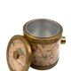 Hollywood regency golden Ice Bucket, France ca. 1970s
