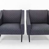 1970s Pair of Italian Design Armchairs