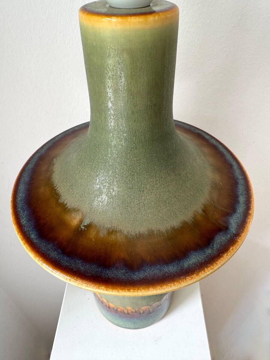 Vintage Danish table lamp by Einar Johansen for Søholm Stoneware, 1970s