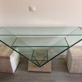 Glass console