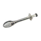 Pince a sucre en metal argenté