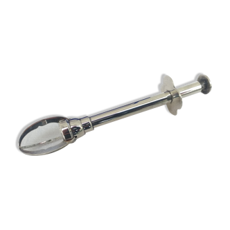 Pince a sucre en metal argenté