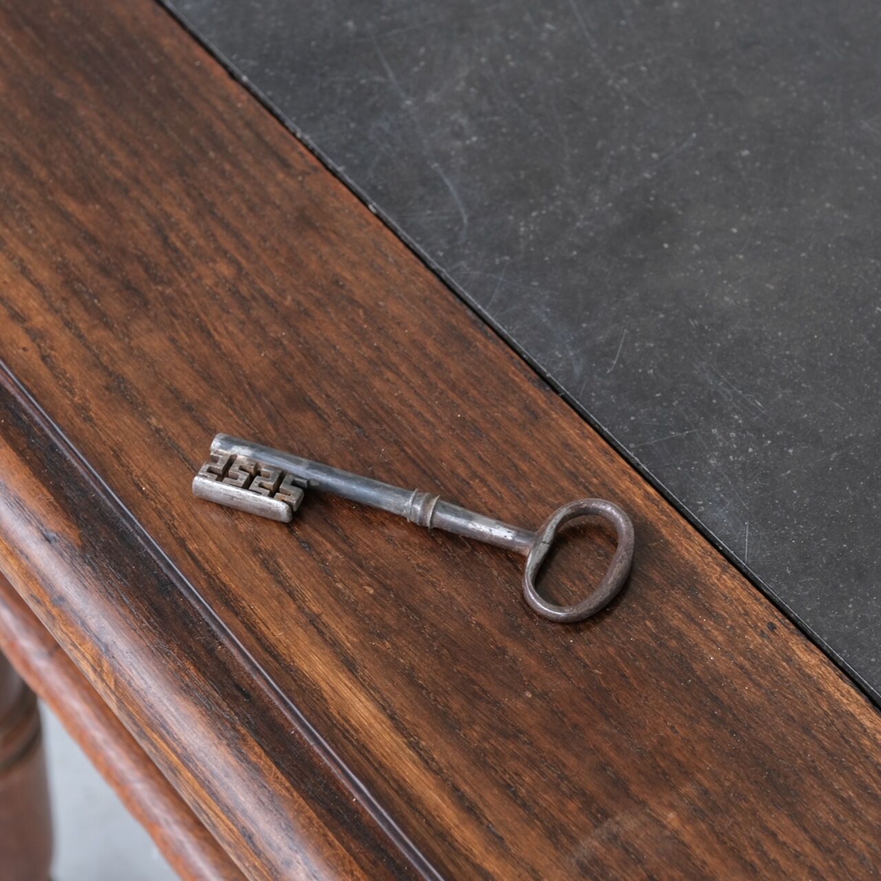 Antique Italian Money-Changers Desk with Hidden Storage