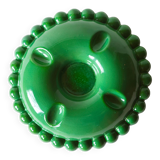 Tall Emerald Green Ashtray