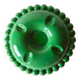 Tall Emerald Green Ashtray