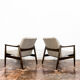Pair of GFM-64 armchairs by Edmund Homa, 1960s
