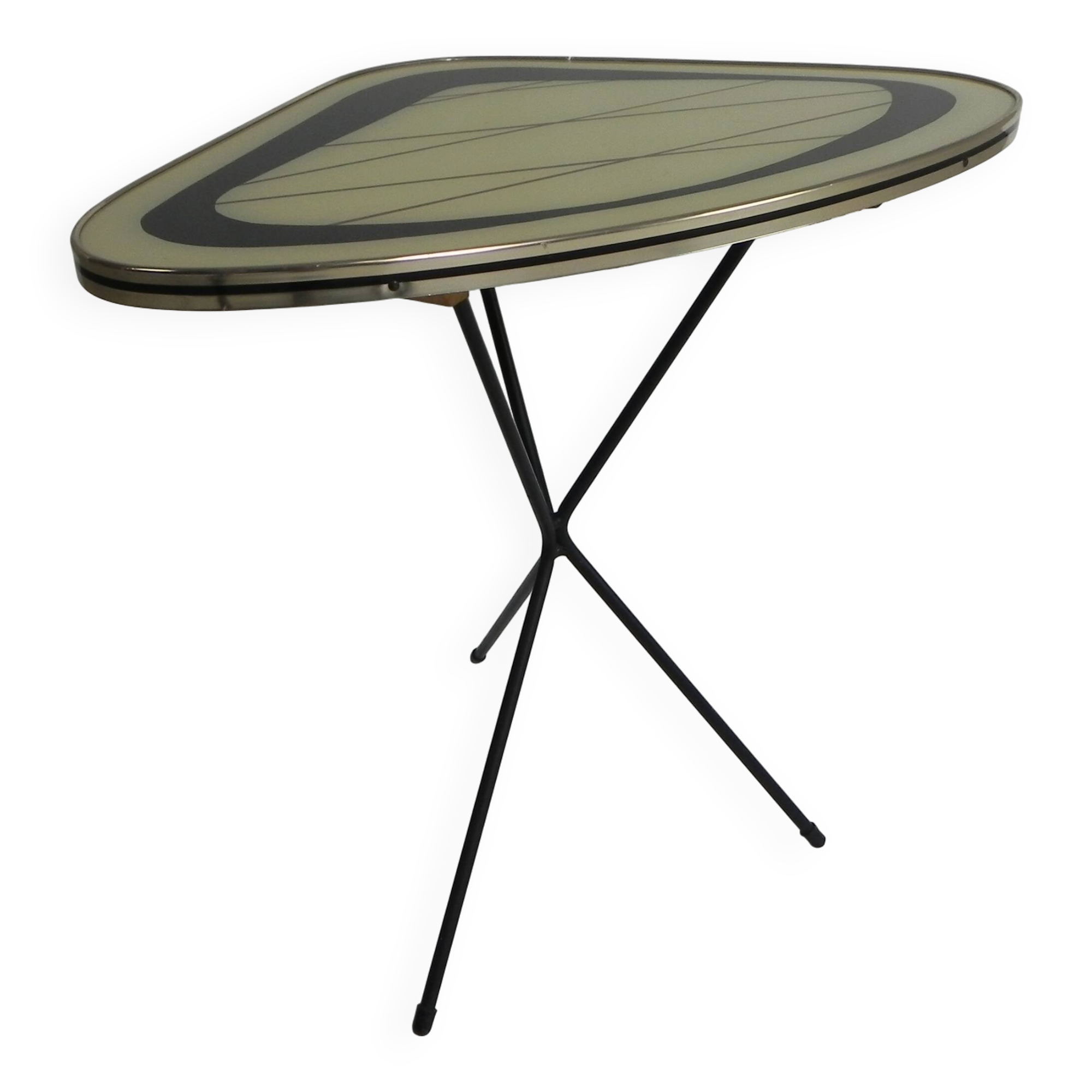 Erdal side table with three legs, 1950s