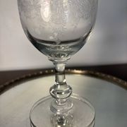 Verre à eau Meisenthal début du 20eme