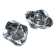 Bayel modernist design crystal salt cellars - vintage salt cellars