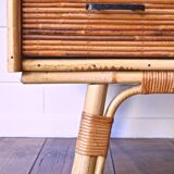 Rattan chest of drawers
