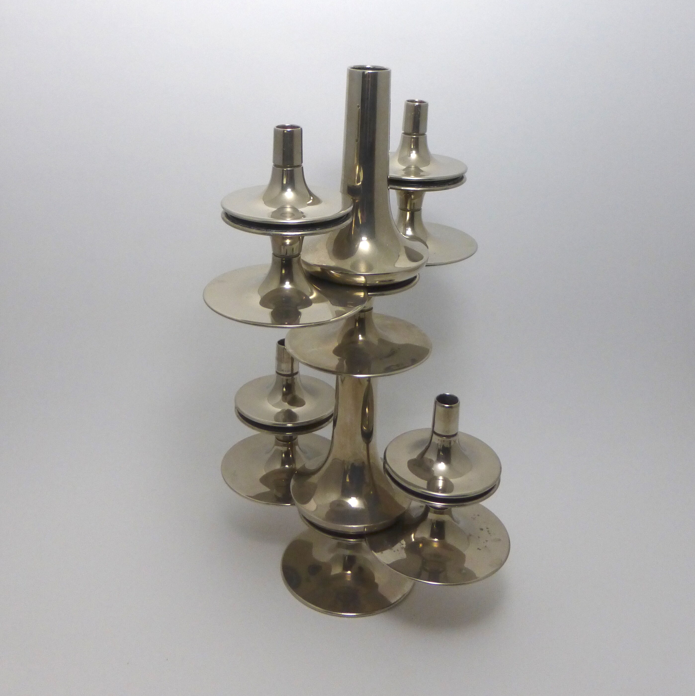 All S88 candlesticks and vases Nagel S880 - 1970's