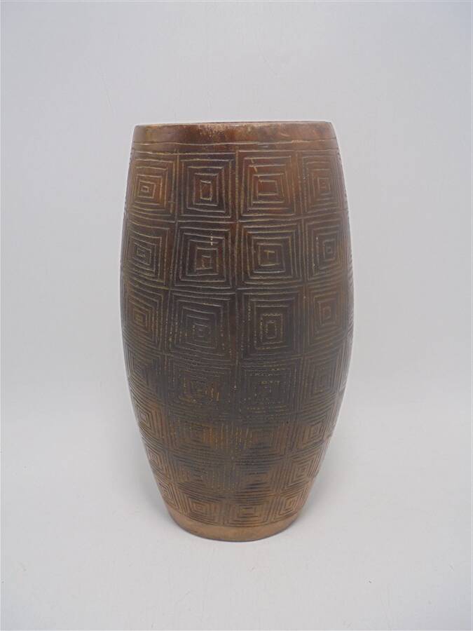 Wooden vase