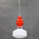 1970s Glass Pendant ,Italy