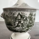 Old Sugar Bowl Jemmapes Faience (Cappellemans)