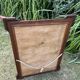 Antique carved wooden mirror