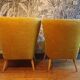 Pair of cocktail armchairs