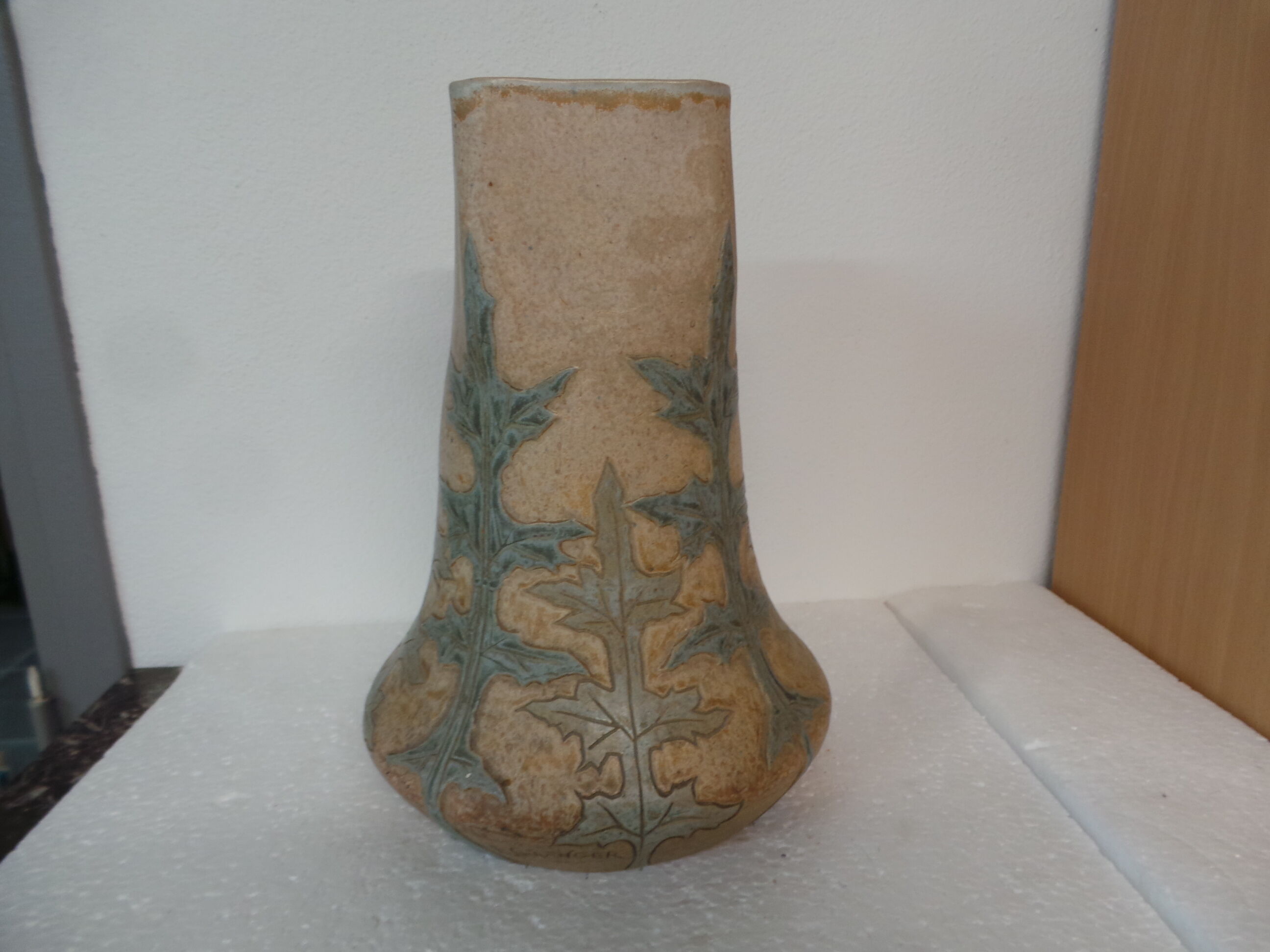 Sevres Paul Milet vase by E Granger art deco