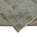 Handmade oriental 1980s 268 cm x 365 cm grey wool carpet