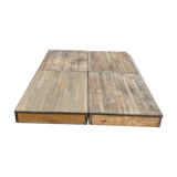 Set of 4 old school platforms circa 1930