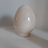 Vintage albatra egg lamp