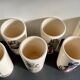 Vintage ceramic orangeade set