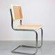 Pair of s32 tubular chairs by Marcel Breuer, 1960