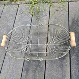 Panier métallique ancien