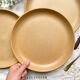 3 Vintage Sarreguemines Stoneware Plates, Fermette model, made in France