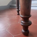 Louis Philippe office chair in canned walnut